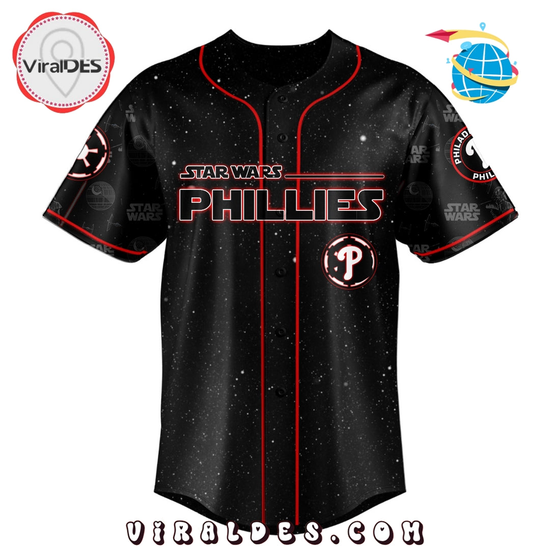 MLB Philadelphia Phillies x Star War Night 2025 Jersey