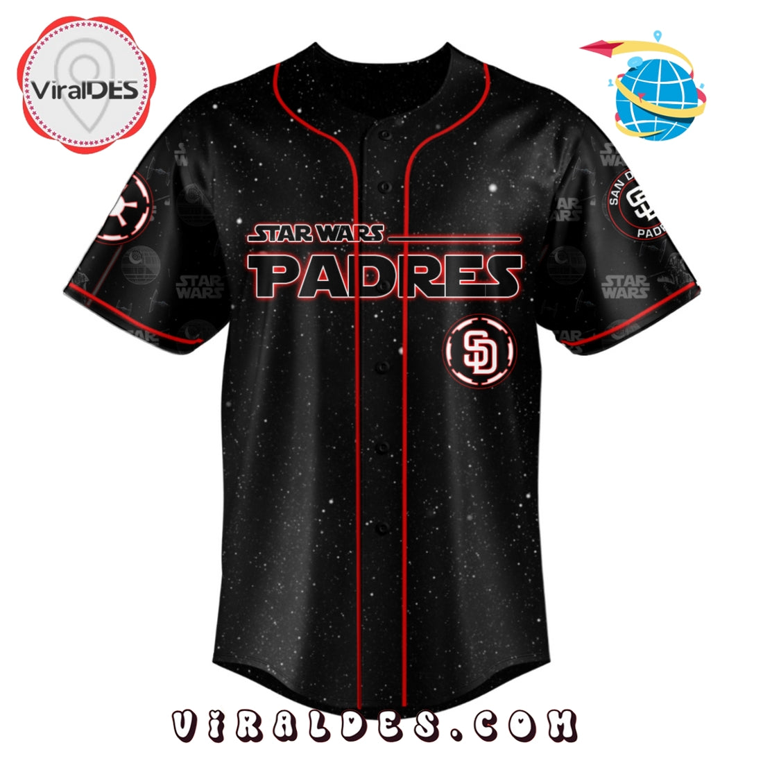 MLB San Diego Padres x Star War Night 2025 Jersey