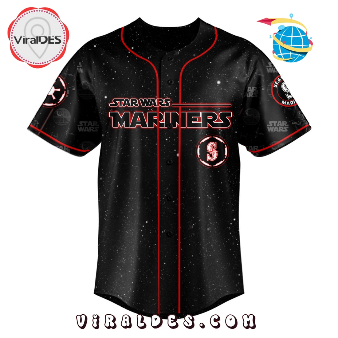 MLB Seattle Mariners x Star War Night 2025 Jersey