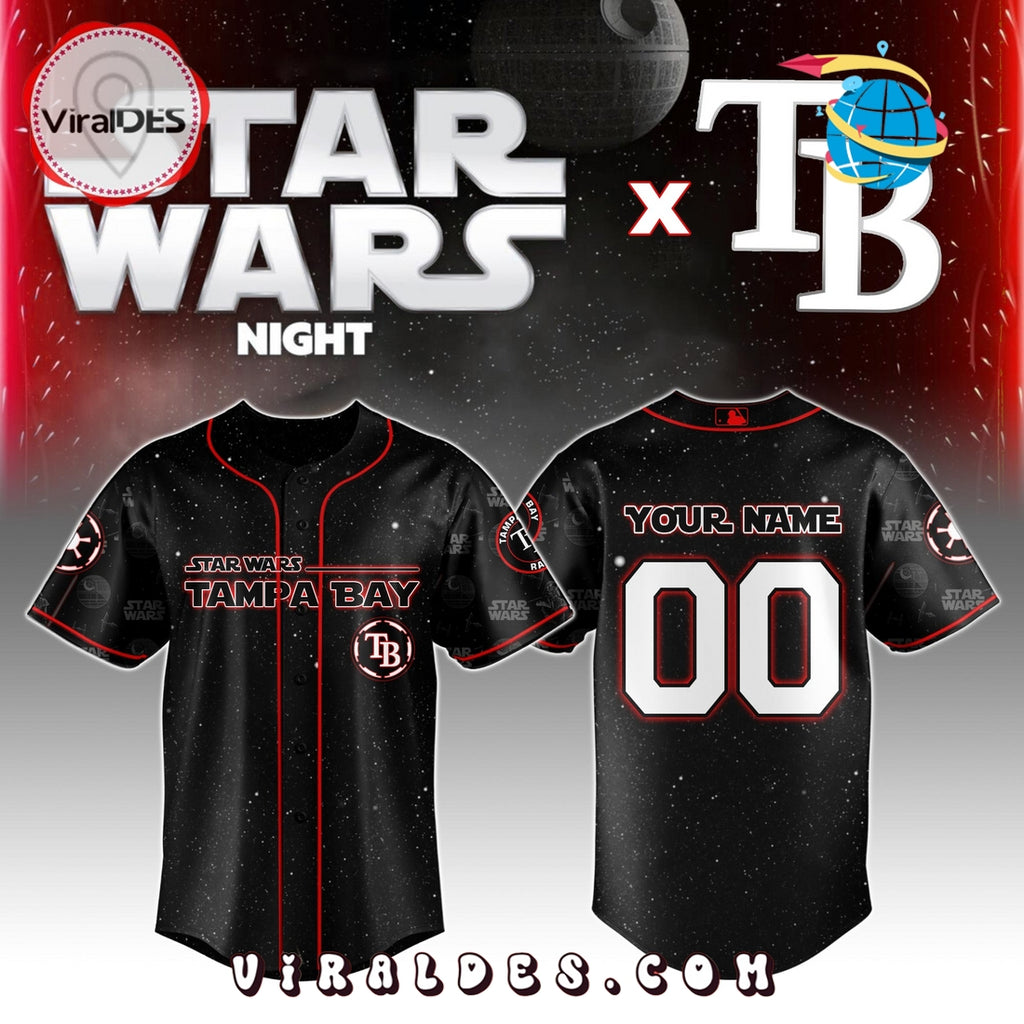 MLB Tampa Bay Rays x Star War Night 2025 Jersey