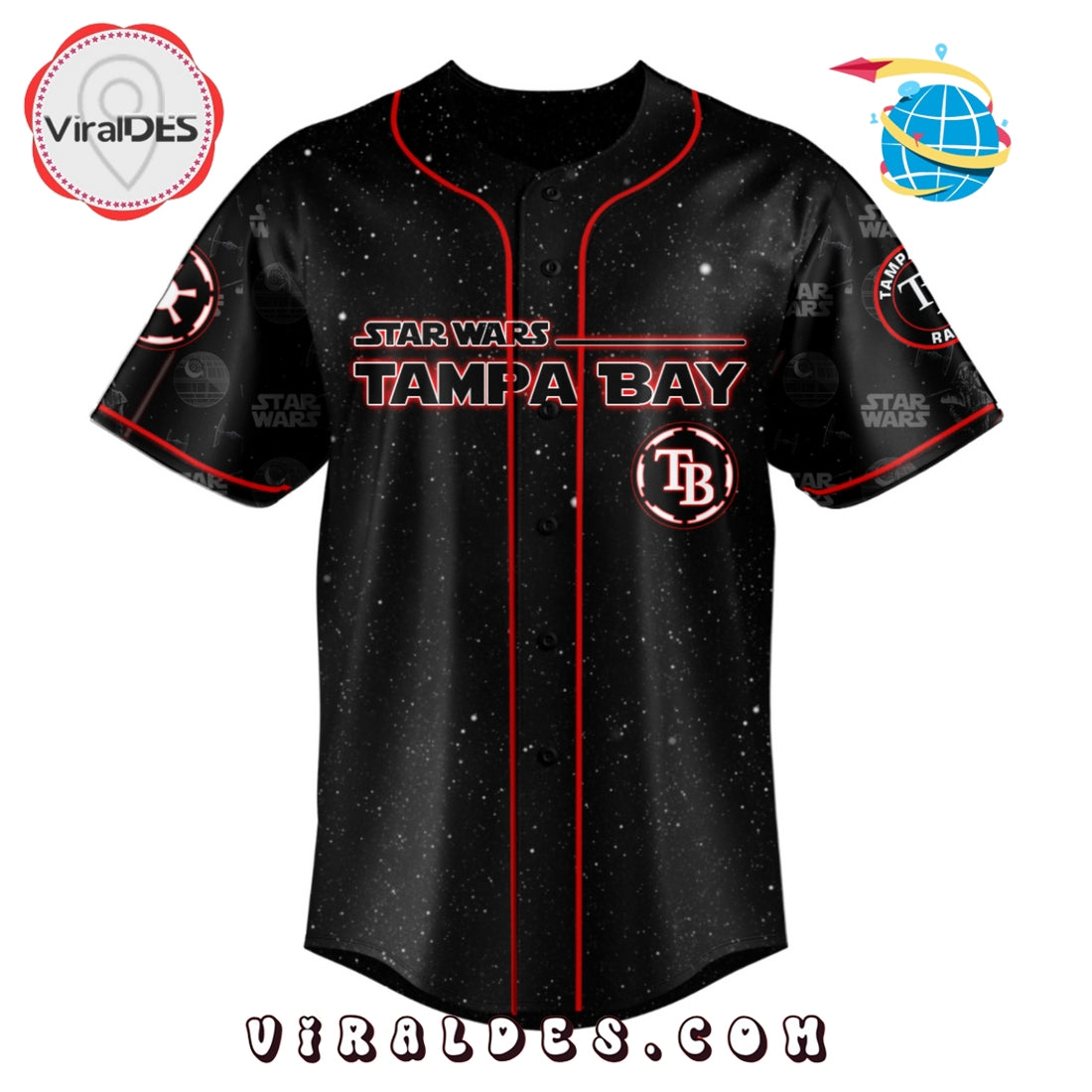 MLB Tampa Bay Rays x Star War Night 2025 Jersey