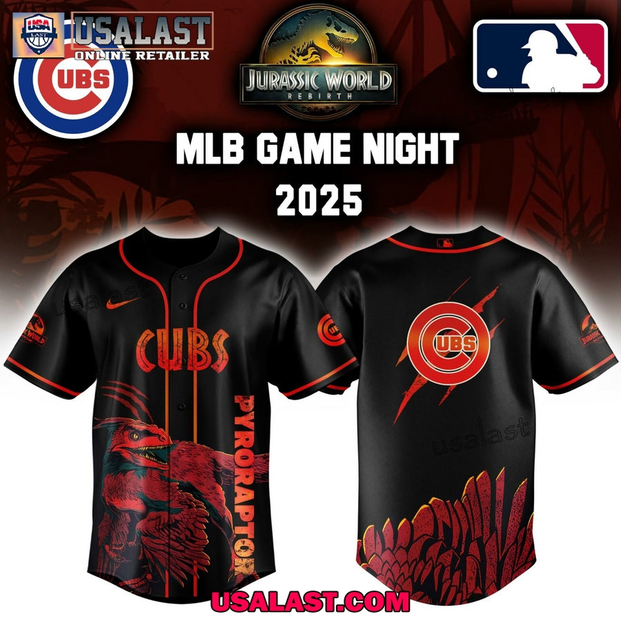 MLB Team Jurassic World Pyroraptor Jersey Shirt