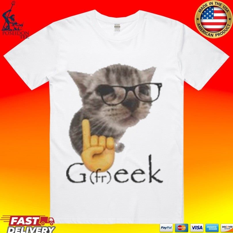 Geek Cat T-shirt
