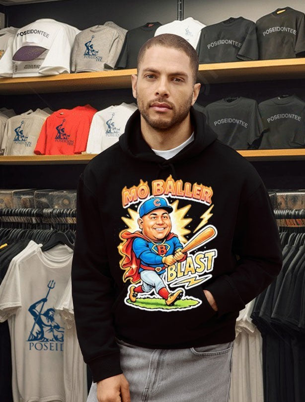 Mo Baller Blast Chicago Cubs Baseball T-shirt