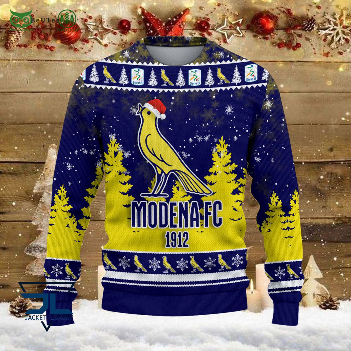 Modena F.C Lega Serie A Champion Ugly Sweater