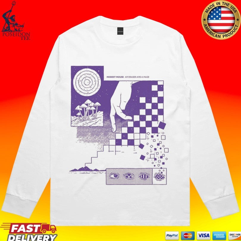 Modest Mouse An Eraser And A Maze Album T-shirt