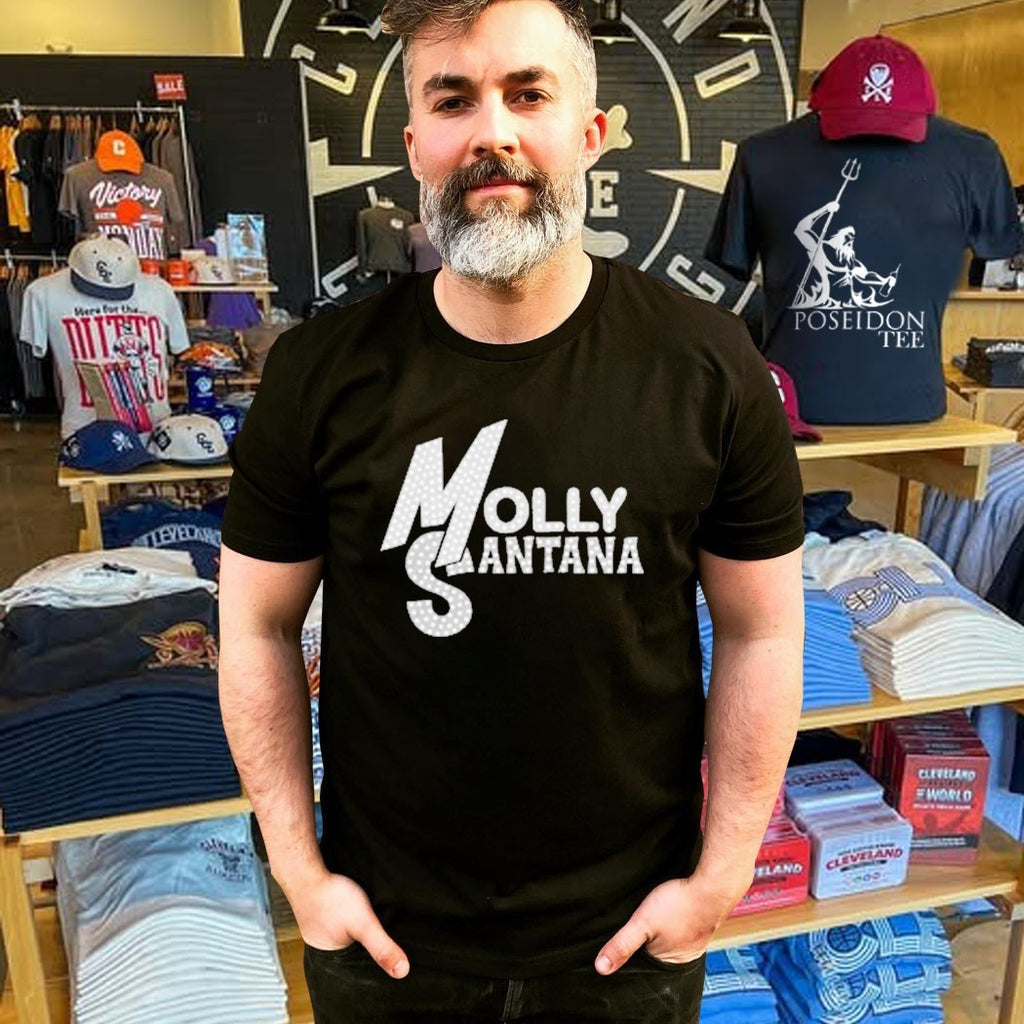 Molly Santana Silver Molly Logo T-shirt