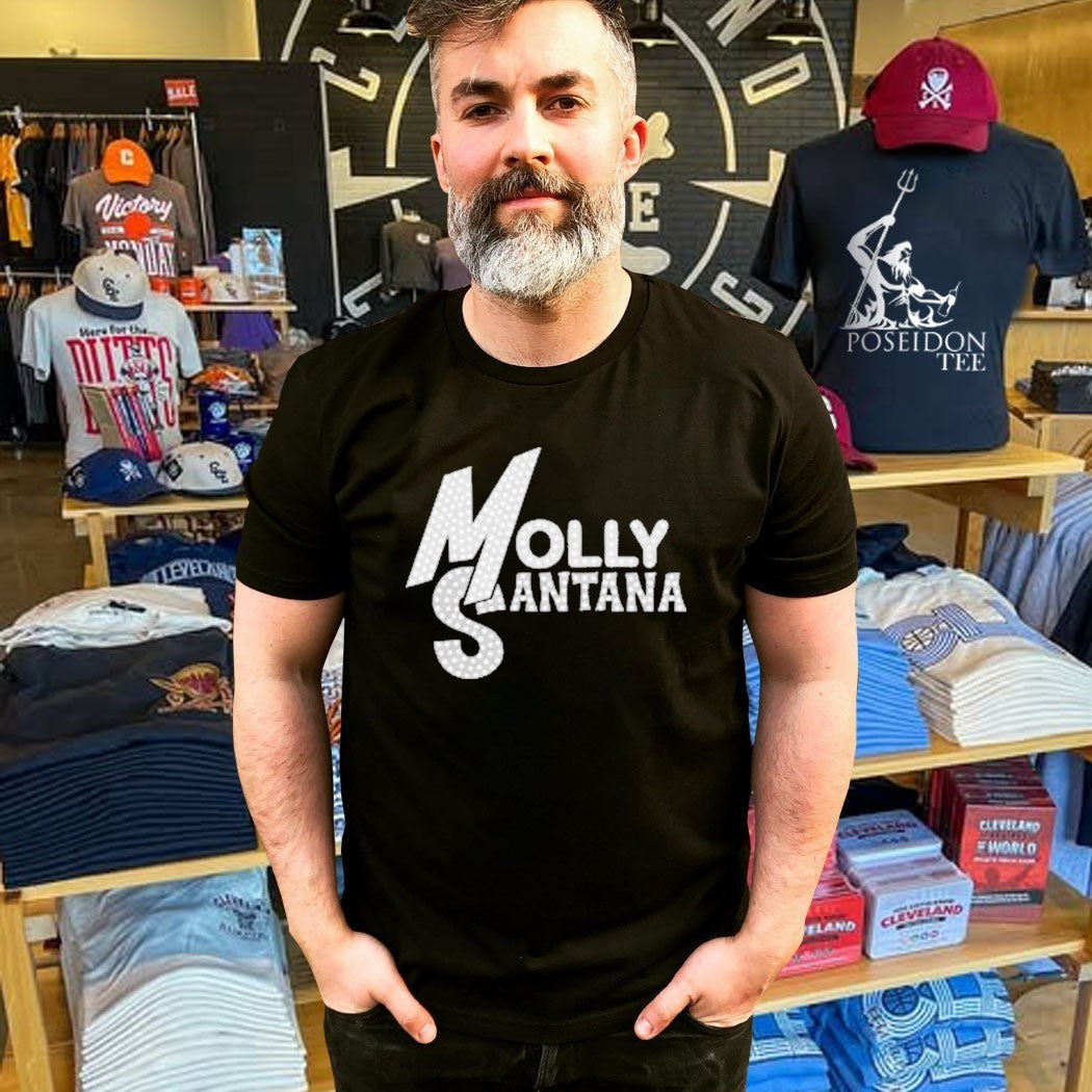 Molly Santana Silver Molly Logo T-shirt