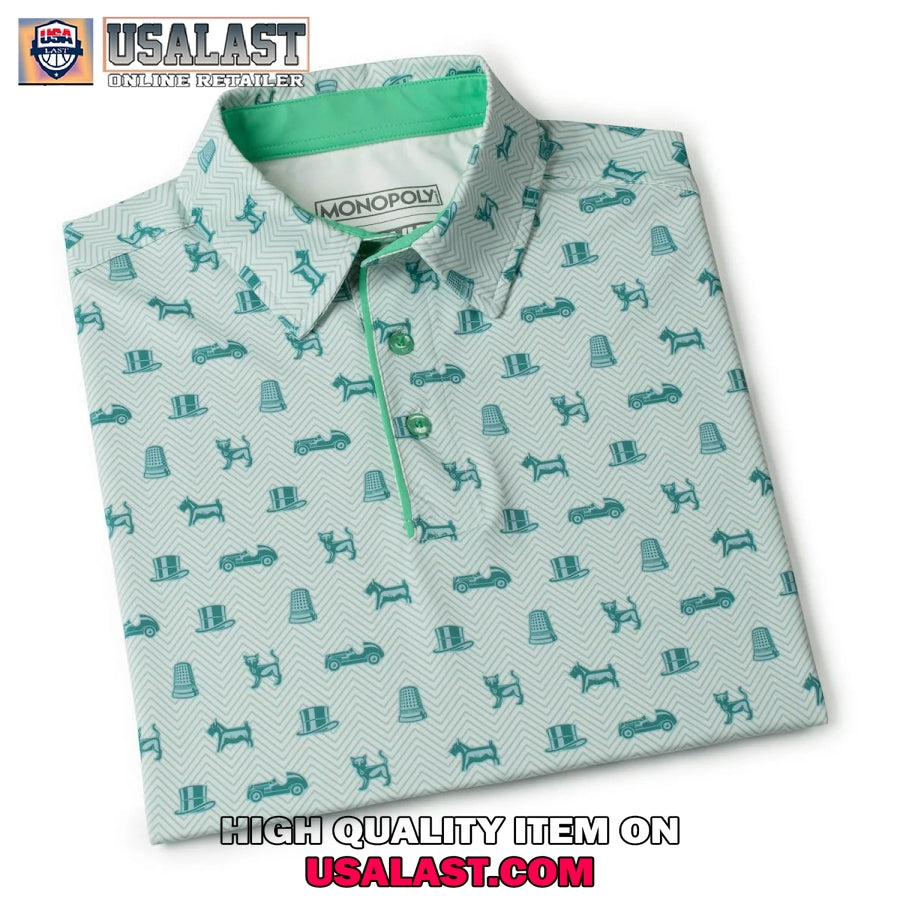 Monopoly Game Iconic Men Polo Shirt