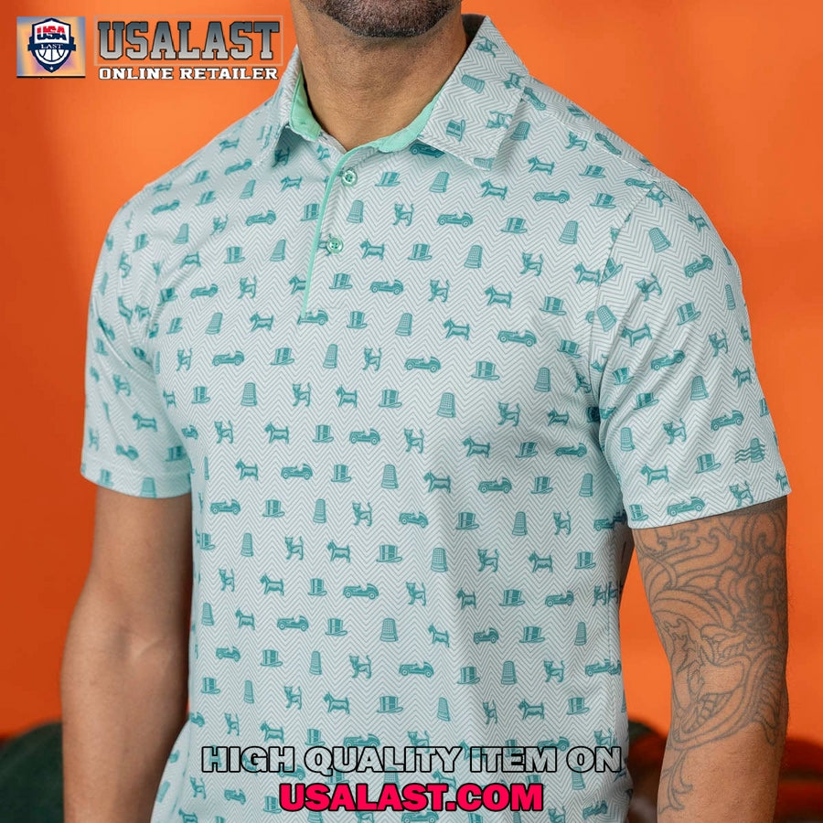 Monopoly Game Iconic Men Polo Shirt