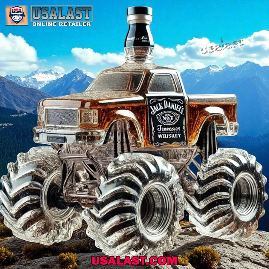 Monster Jam 2025 Whiskey Decanter