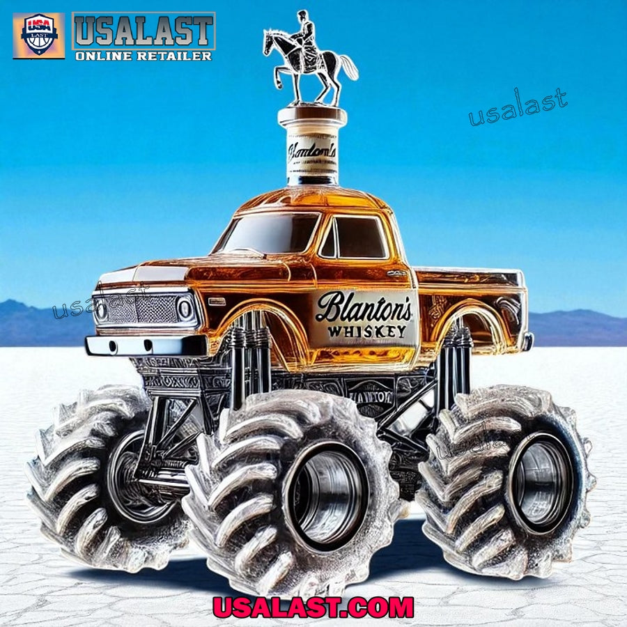 Monster Jam 2025 Whiskey Decanter