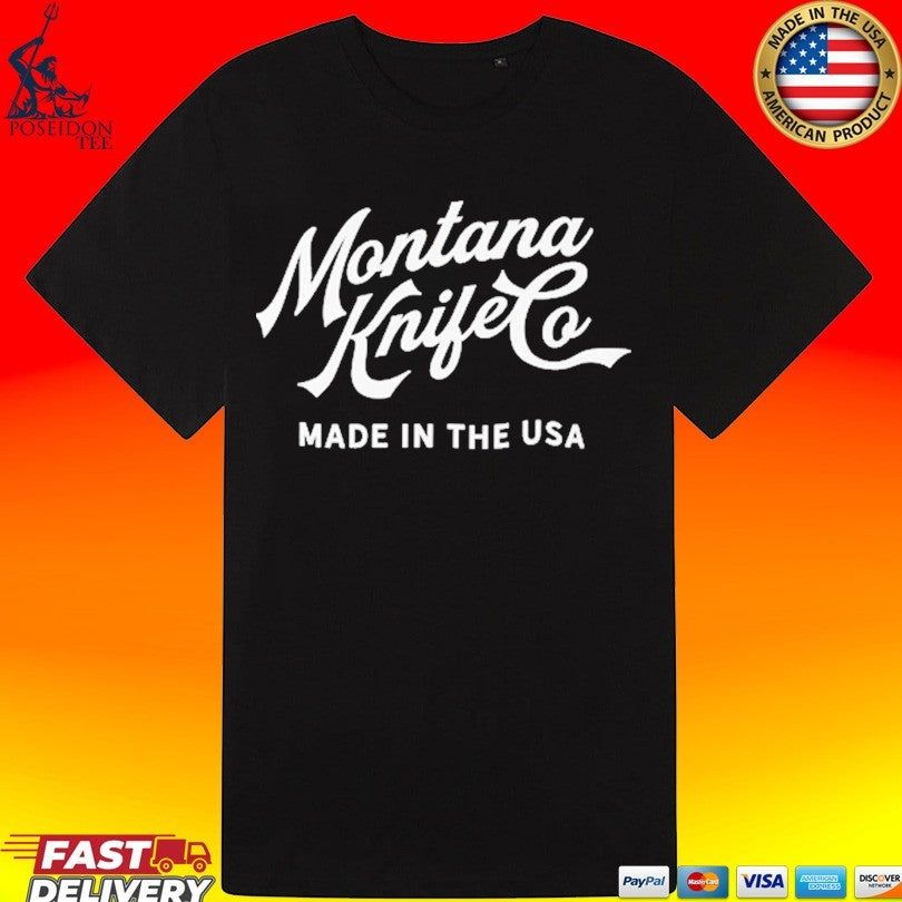 Montana Knife Company Heritage Made In The Usa T-shirt