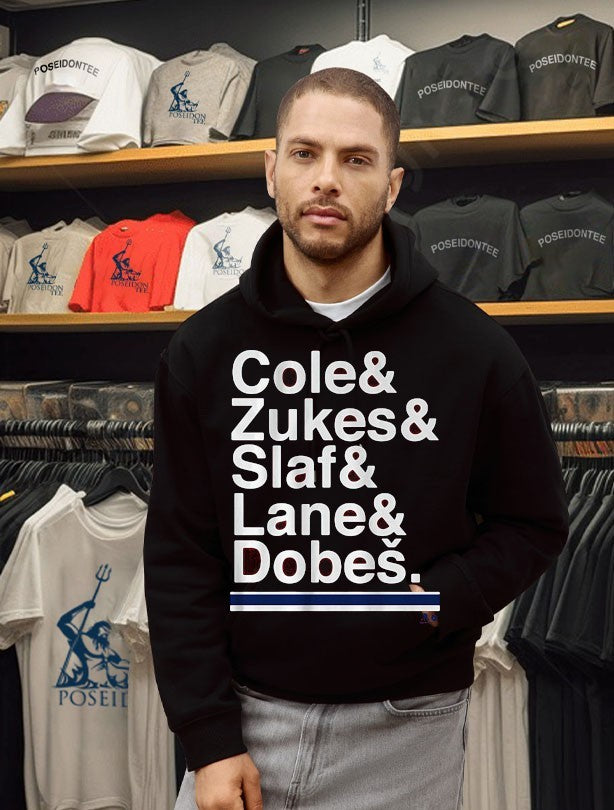 Montreal Hockey Ampersand Cole & Zukes & Slaf & Lane & Dobes T-shirt