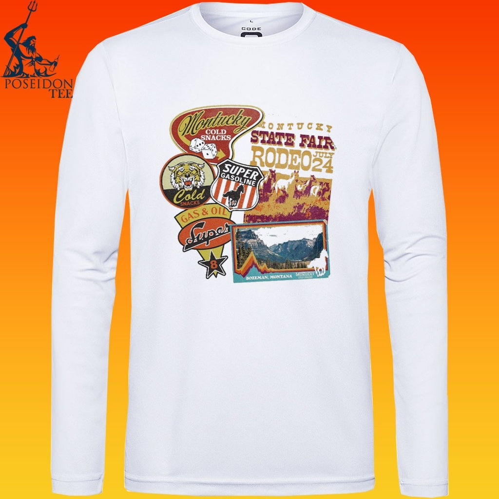 Montucky Cold Snacks Gas Station Signs T-shirt