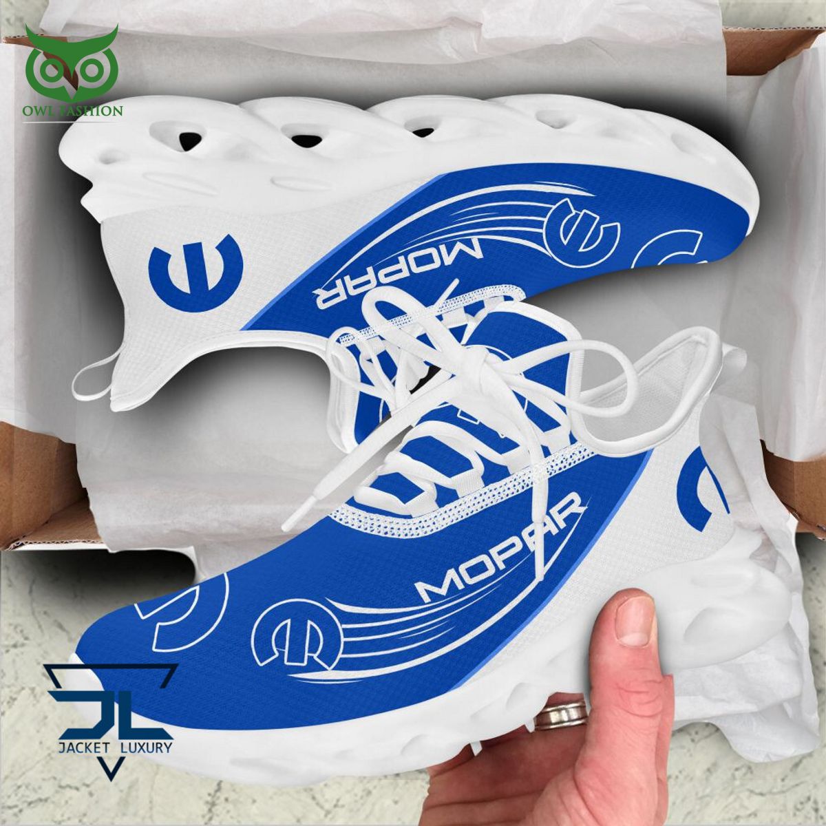 Mopar Trending Car Brand Premium Max Soul Shoes