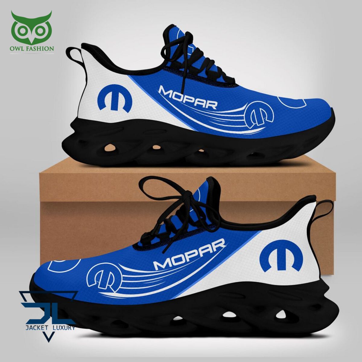 Mopar Trending Car Brand Premium Max Soul Shoes