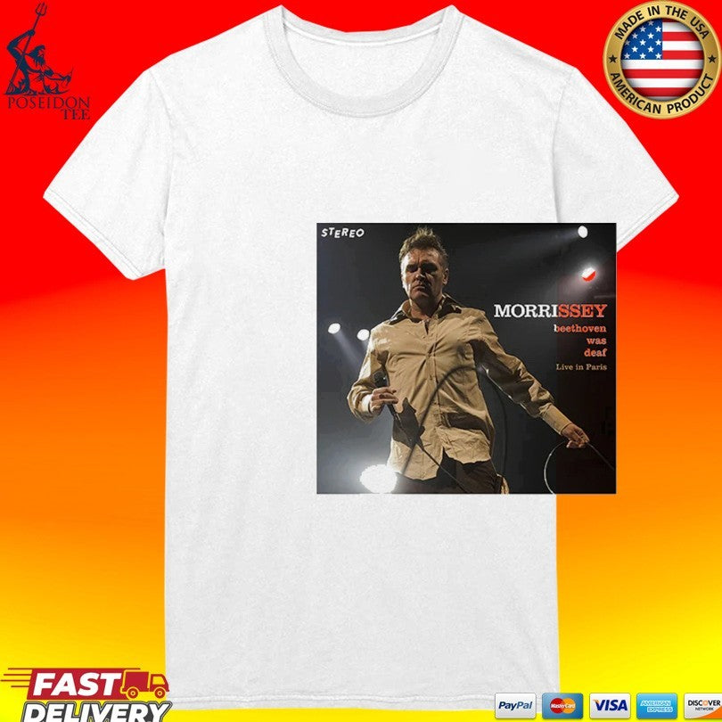 Morrissey Beethoven Was Deaf Live In Paris Reissue T-shirt