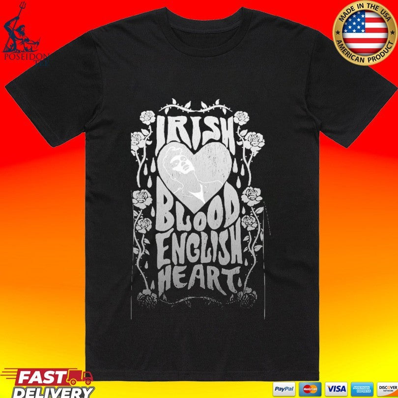 Morrissey Irish Blood English Heart T-shirt