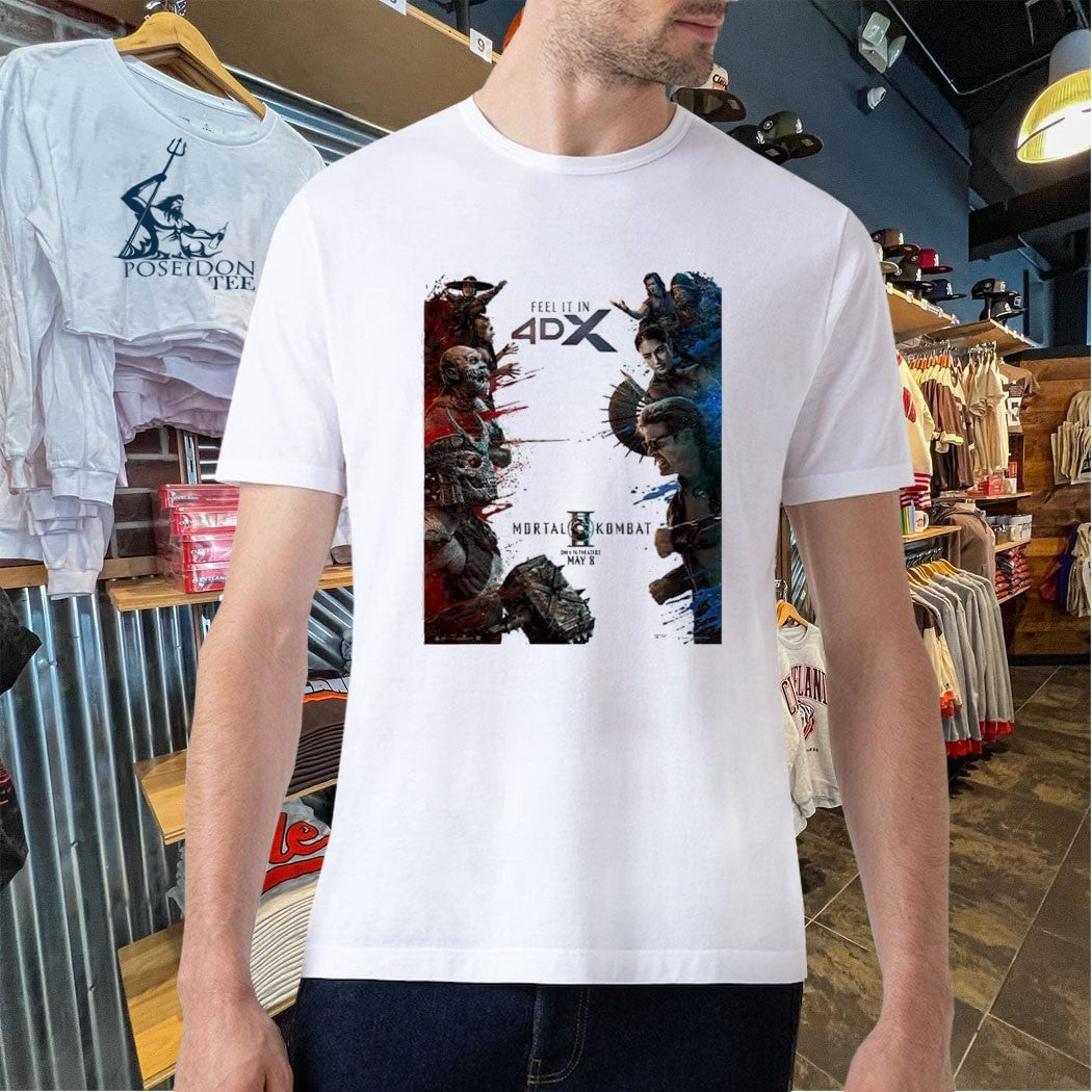 Mortal Kombat II 4DX Only In Theaters May 8 2026 T-shirt