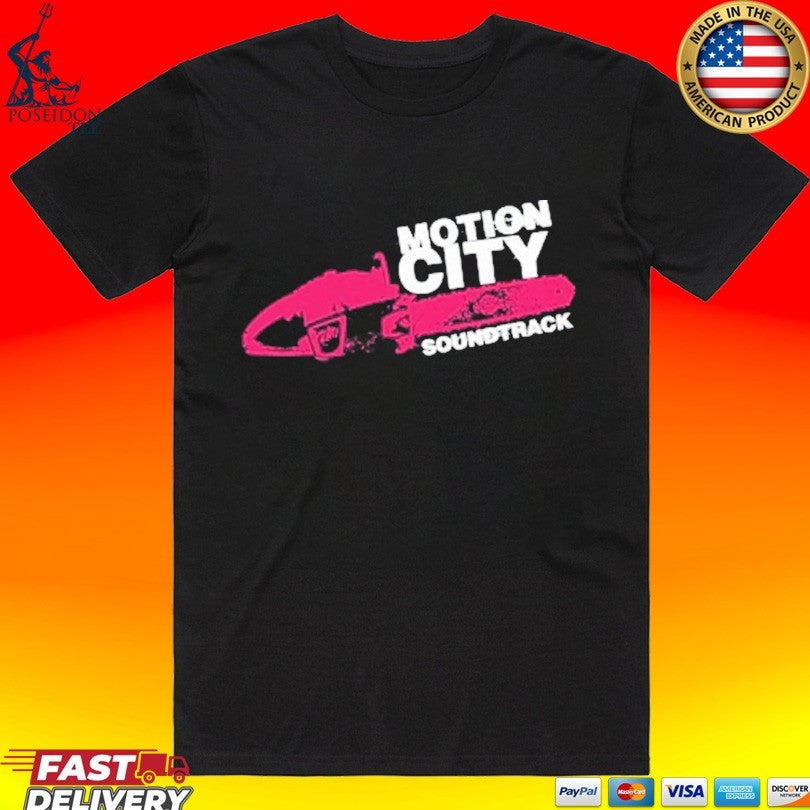 Motion City Soundtrack Chainsaw T-shirt