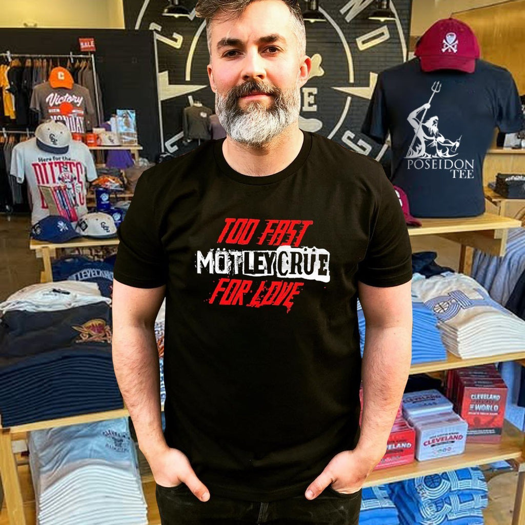 Mötley Crüe 45th Anniversary Too Fast For Love T-shirt