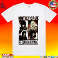 Motley Crue Hell’s Revenge From The Boys You Love To Hate Flyer T-shirt
