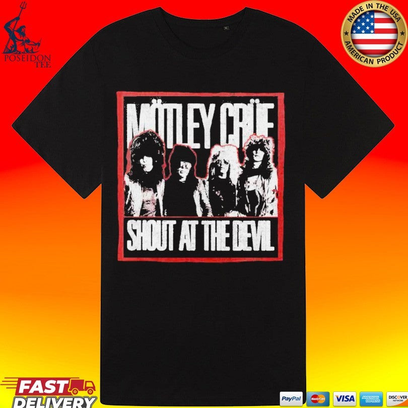 Mötley Crüe Shout At The Devil T-shirt