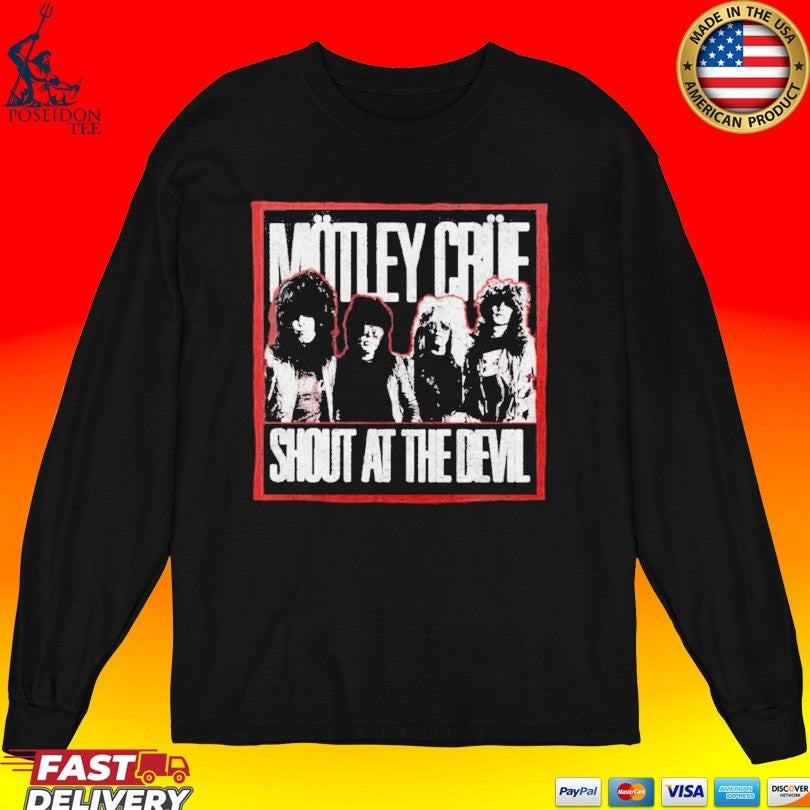 Mötley Crüe Shout At The Devil T-shirt