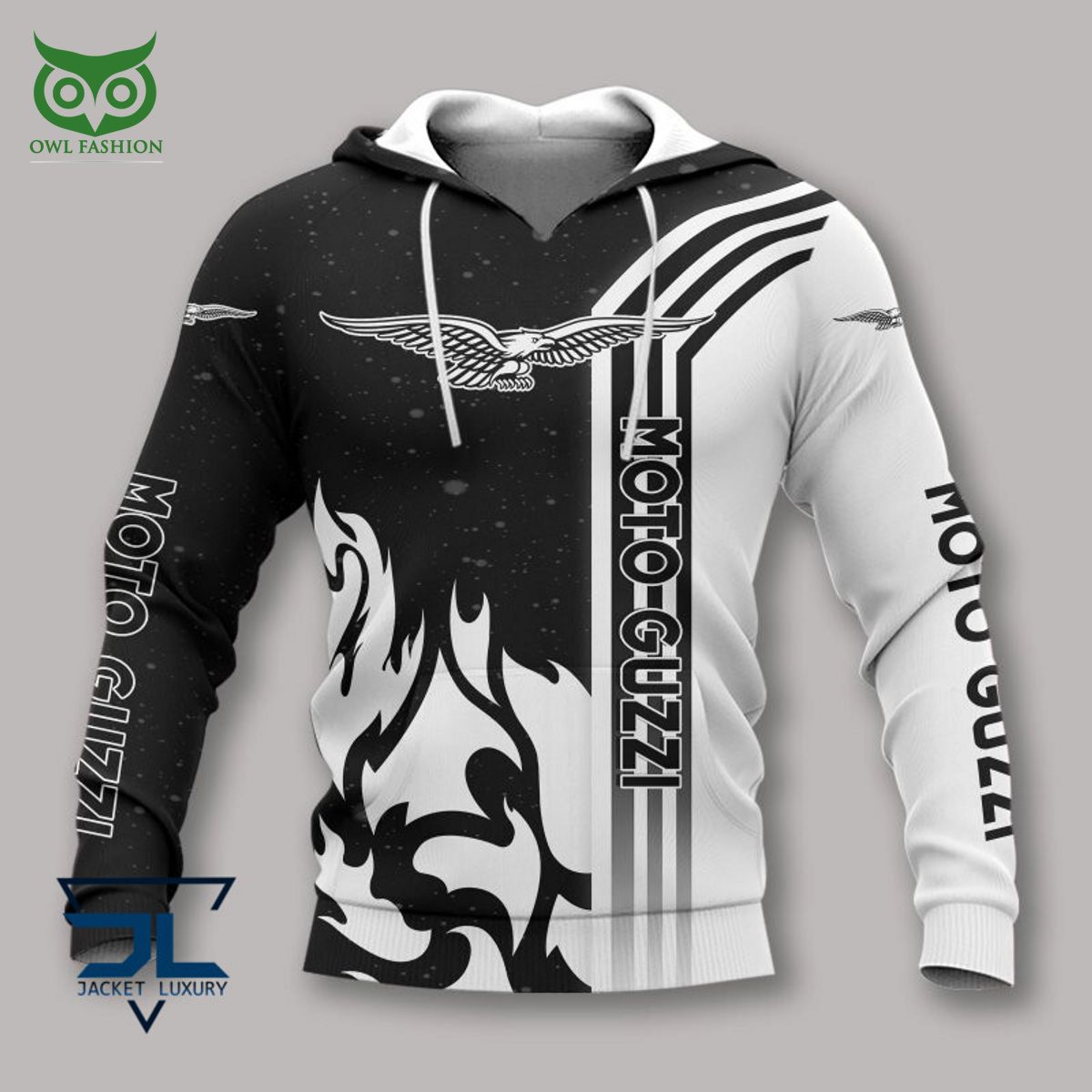 Moto Guzzi Trending Motor Brand 3D Polo Tshirt Hoodie