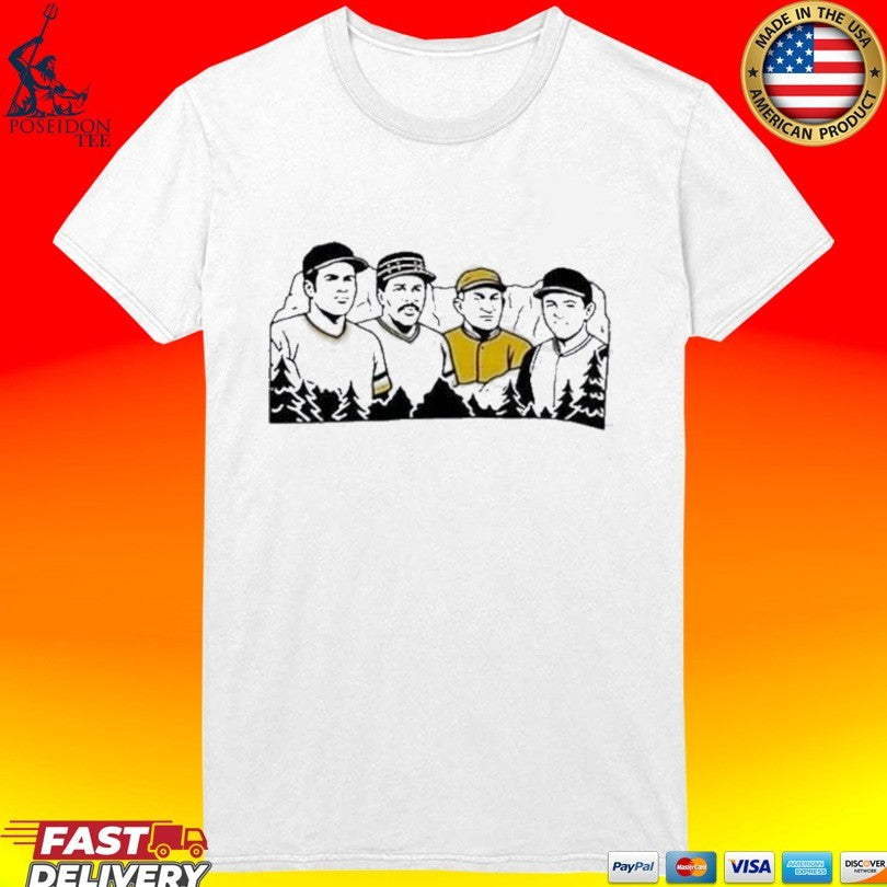 Mount Rushmore Pirates Legends T-shirt