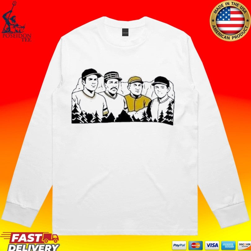 Mount Rushmore Pirates Legends T-shirt