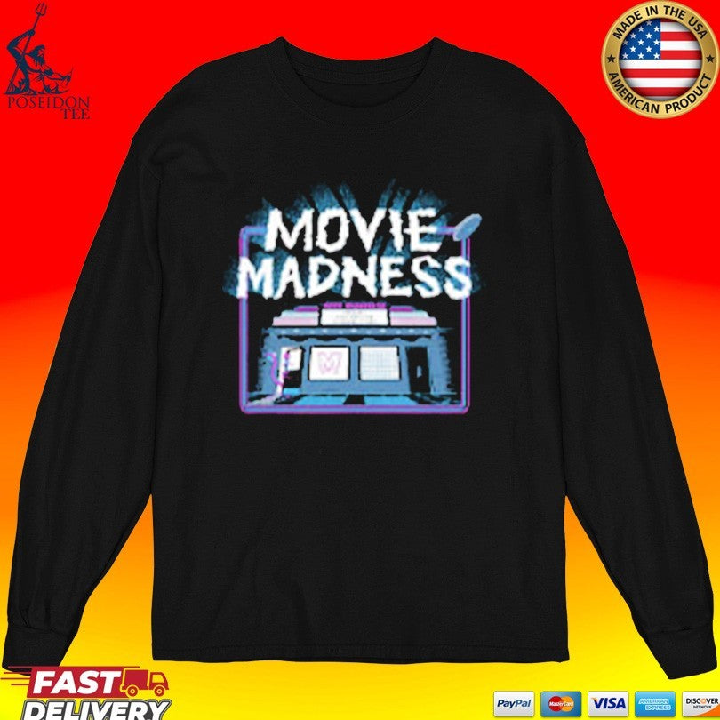 Movie Madness 35th Anniversary Black Tour T-shirt