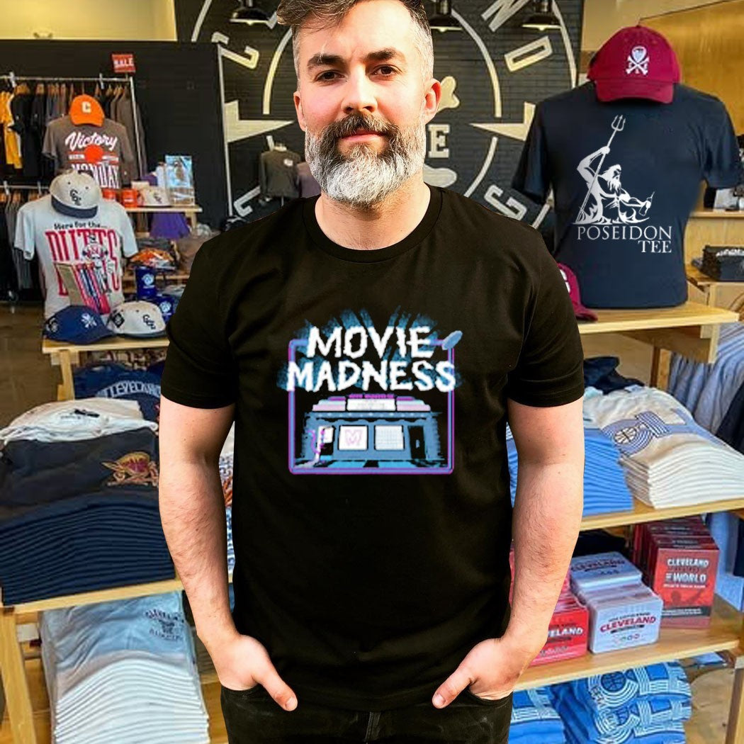 Movie Madness 35th Anniversary Black Tour T-shirt