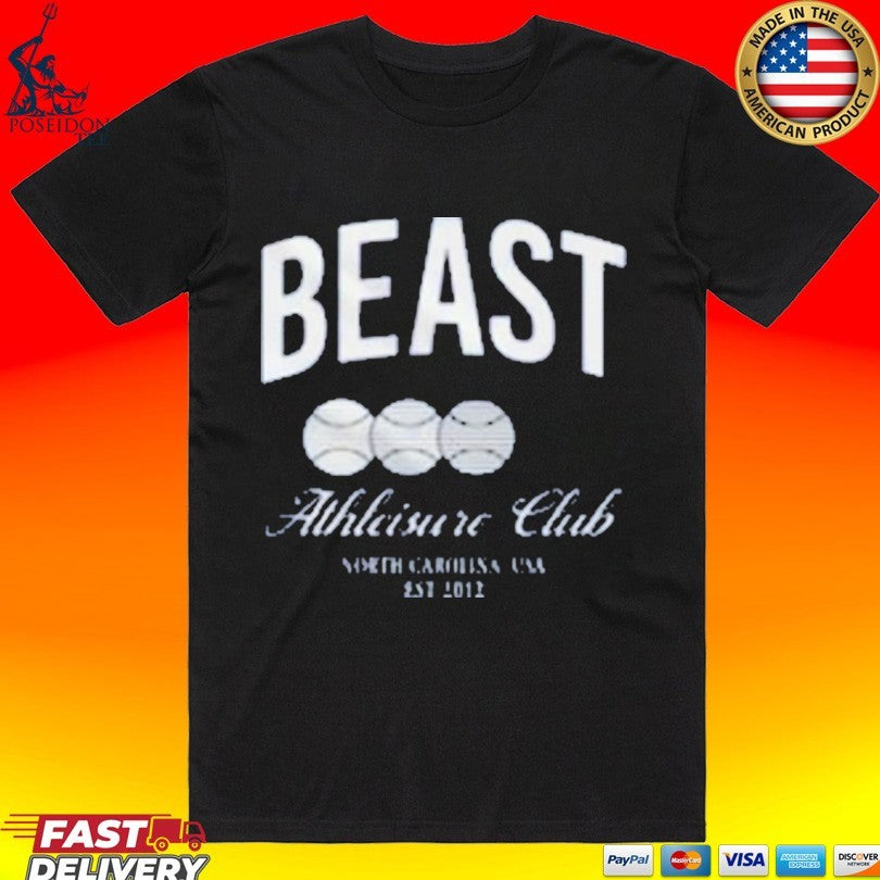Mrbeast Beast Athleisure Club Tennis T-shirt
