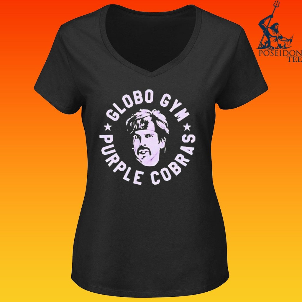 Mrbeast Globo Gym Purple Cobras T-shirt