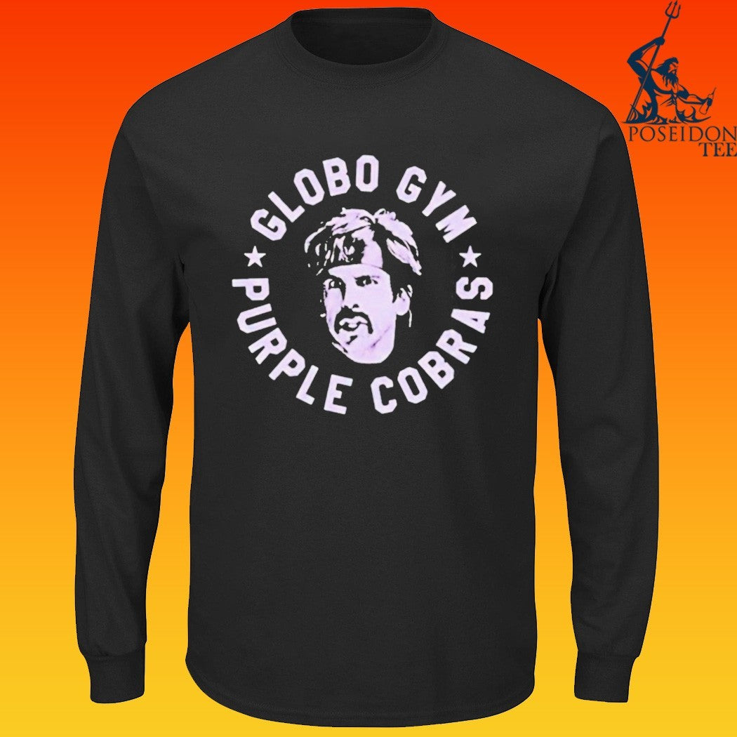 Mrbeast Globo Gym Purple Cobras T-shirt