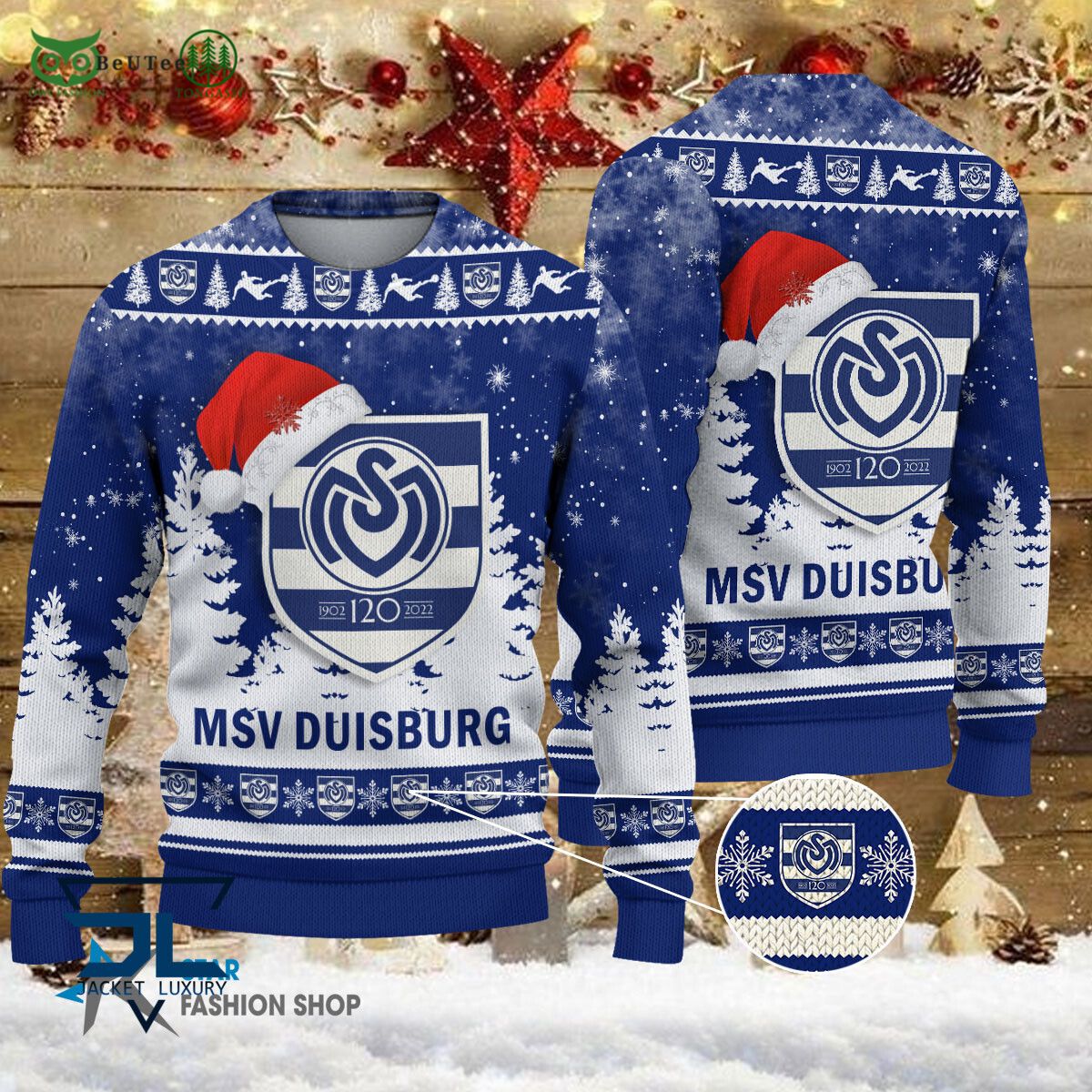 MSV Duisburg Bundesliga Champions Ugly Sweater