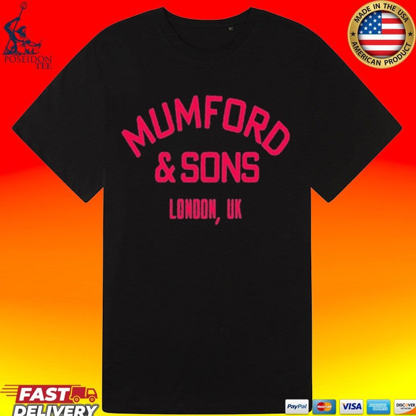 Mumford and Sons London, UK T-shirt