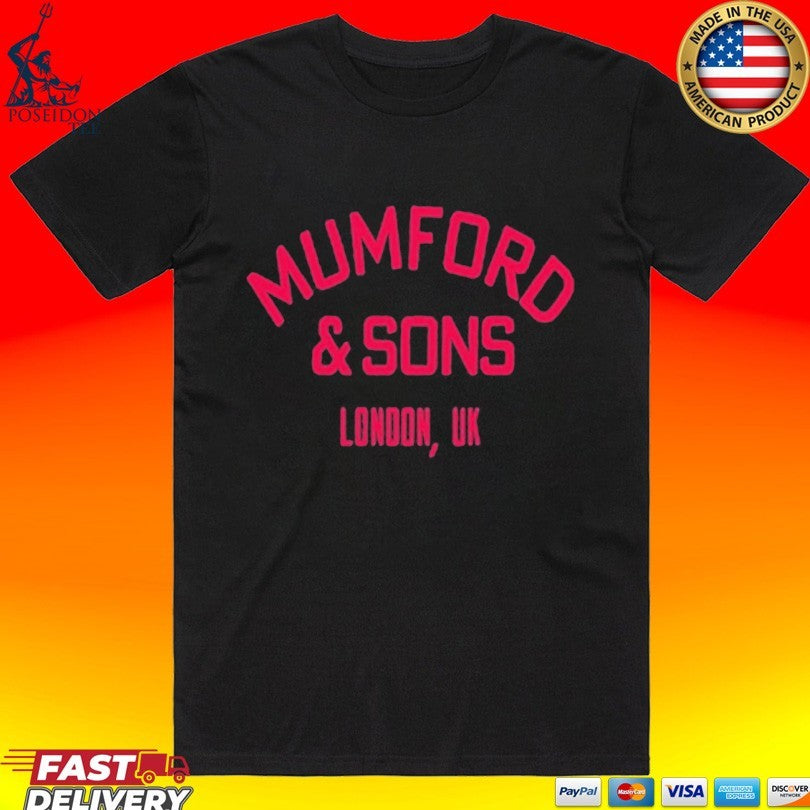Mumford and Sons London, UK T-shirt