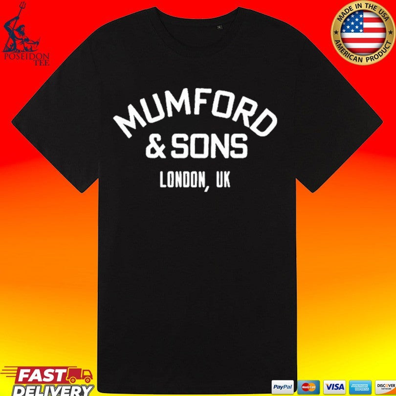 Mumford & Sons London Uk 2026 T-shirt
