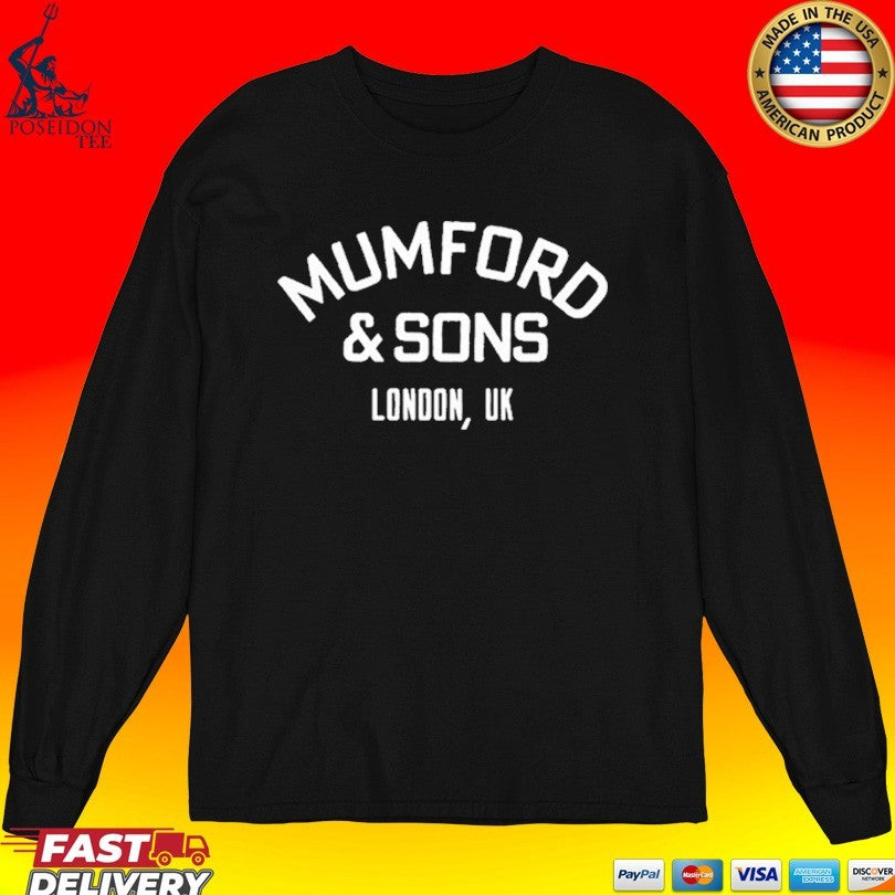 Mumford & Sons London Uk 2026 T-shirt