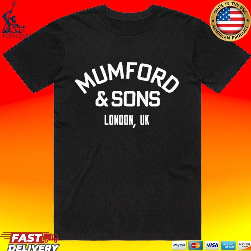 Mumford & Sons London Uk 2026 T-shirt