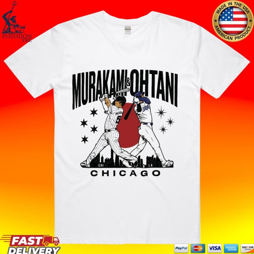 Munetaka Murakami Chicago Shohei Ohtani Dodgers T-shirt