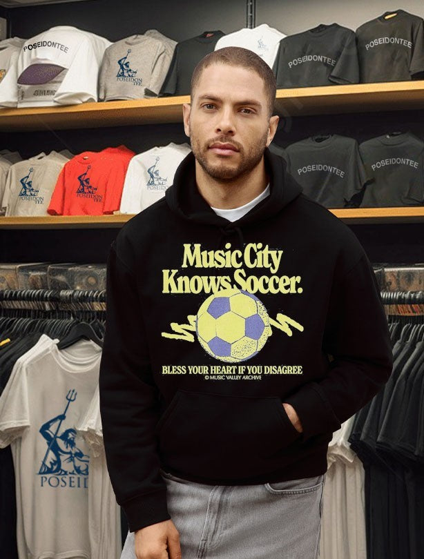 Music City Knows Soccer Bless Your Heart If You Disagree T-shirt