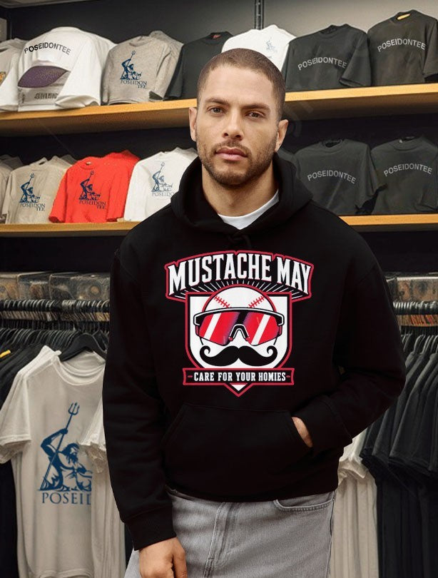 Mustache May Care For Your Homies 2026 Shirt