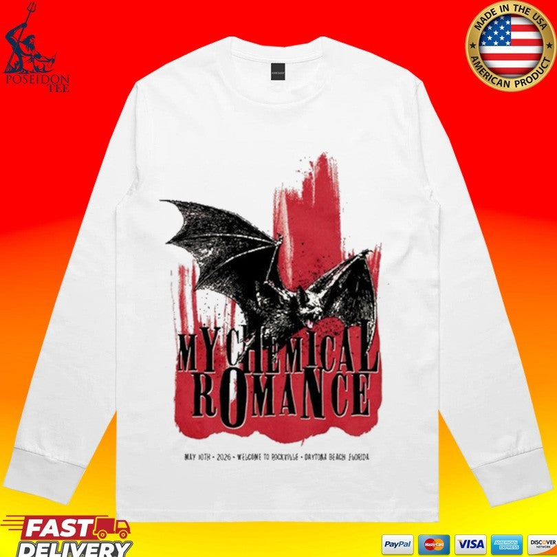 My Chemical Romance Daytona Beach Fl 5 10 2026 T-shirt