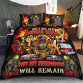 My Time In Bunker Gear My memories will remain bedding set Firefighter