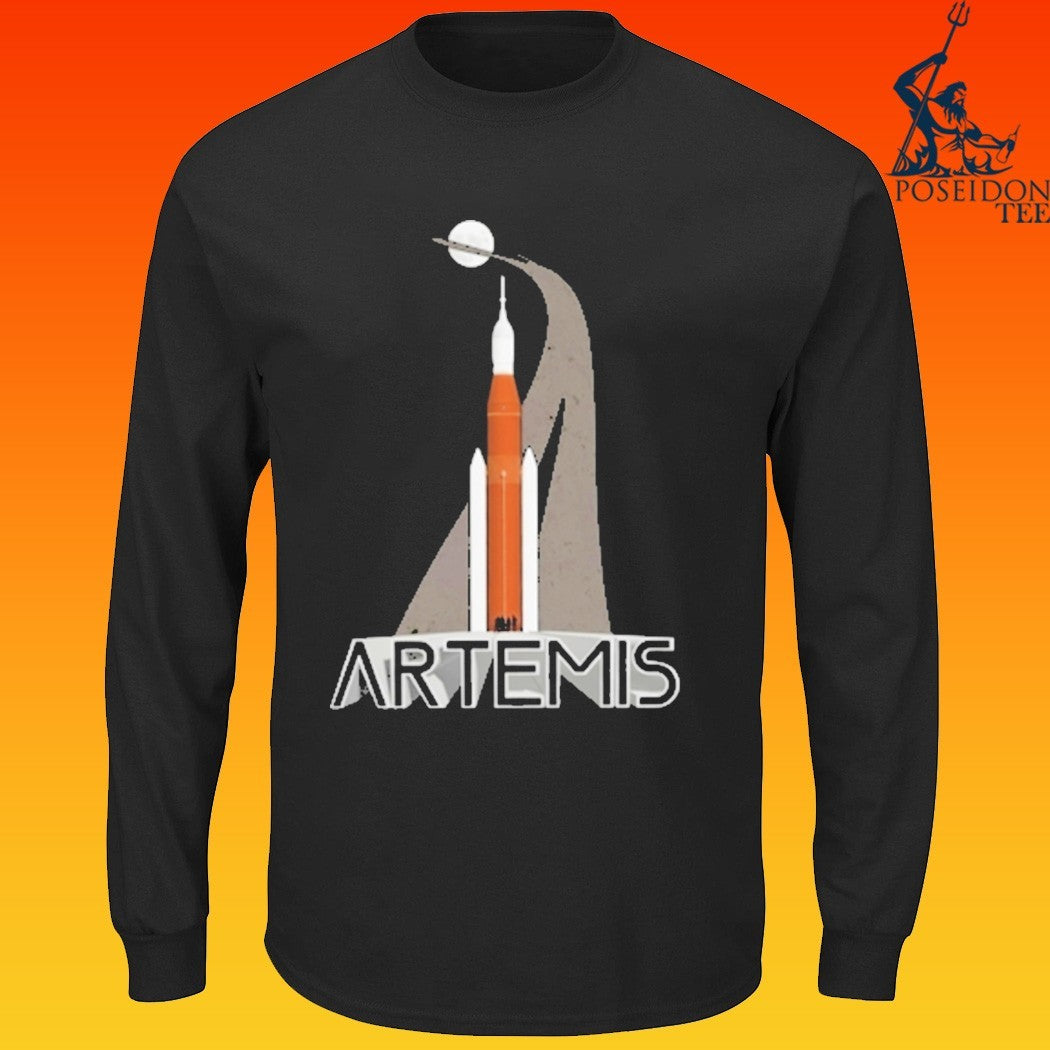 Nasa Space Flight Artemis II T-shirt