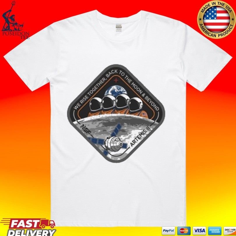Nasa Space Flight Artemis Ii Mission T-shirt